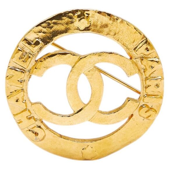 Pre Loved chanel Women Gold Brooches - Picture 1 of 5